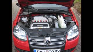 VW Golf V R32 Compressor Supercharged 402HP470NM  Novidem Fasttech [upl. by Teddie]