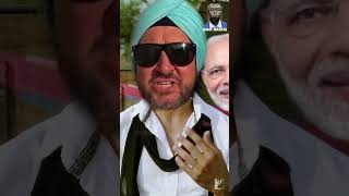 AttariWagah Border Ceremony  bald and bankupt and Modi in Punjab baldandbankrupt NarendraModi [upl. by Airuam]