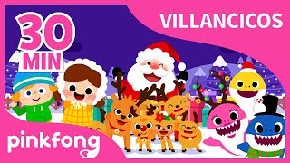 Los Mejores Villancicos Navideños  Recopilación  Villancicos de Navidad  Pinkfong [upl. by Sueddaht]