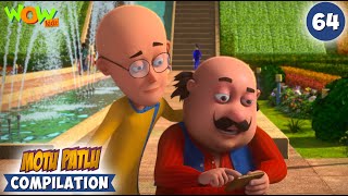 Motu Patlu Season 13  Compilation 64  Motu Patlu New  Cartoons For Kids  spot [upl. by Reaht]