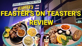 Feasters On Teasters Restaurant Dinner Review Pigeon Forge Tennessee [upl. by Mcbride294]