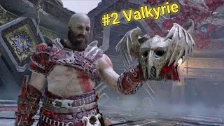 God Of War 2018  Valkyrie Geirdriful  Location Foothills  Hidden Chamber of Odin  Full Guide [upl. by Eilram438]