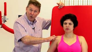 Transverse friction massage supraspinatus tenoperiosteal [upl. by Cavan]