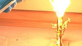 Hypergolic Reaction  Periodic Videos [upl. by Lierbag]