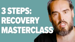 Russell Brand REVEALS The 3 Steps To RECOVERY amp OVERCOMING ADDICTION  Commune [upl. by Bonacci]