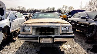 Just in time for Christmas A  G Body With A Very Rare Goody 1979 Buick Regal Junkyard Find [upl. by Ahsinod436]