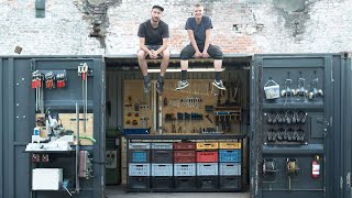 How we build a Workspace amp Kitchen inside a Shipping Container projectkamp [upl. by Esbenshade]