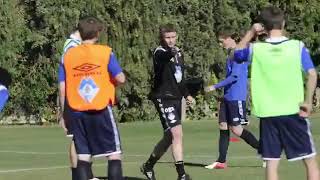 A clip of Ole Gunnar Solskjaer in training with Molde MUFC [upl. by Eimac659]