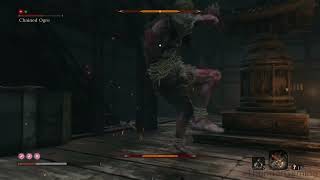 Sekiro How To Beat Second Chained Ogre [upl. by Nork]