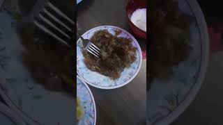 Evde popeyes amp karamelize sogan asmr food yemek hamburger [upl. by Animrelliug59]