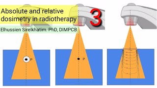 Absolute and relative dosimetry in radiotherapy 3 IAEA TRS 398 البرتكول [upl. by Enilada103]