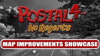 POSTAL 4  Map Improvements Showcase [upl. by Aerdnaid]