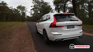 2018 Volvo XC60 T8 hybrid 0100kmh amp engine sound [upl. by Osyth]