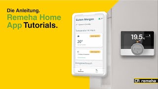 Remeha Home App  Temperatur und Zeitprogramm [upl. by Kane555]