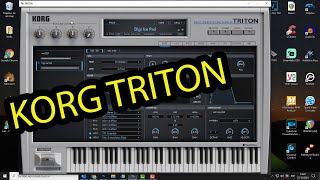 Cómo usar Korg Triton Full VSTI WinMac [upl. by Wilfrid]