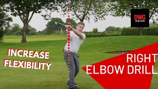 Right Elbow Drill In The Backswing [upl. by Tilden858]