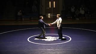 DracutTyngsboro Wrestling vs Quabbin Regional Senior Night 13124 [upl. by Yelyr]