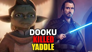 Why Dooku Dueling Yaddle Is So Important  Star Wars Tales of the Jedi [upl. by Damas796]