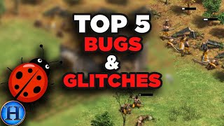 Top 5 Bugs amp Glitches In AoE2 History [upl. by Jordanna418]