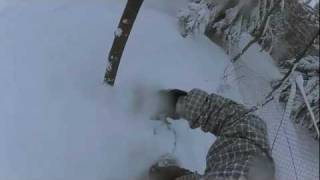 Snowboarding with my GoPro POWDER  Oberwiesenthal Fichtelberg [upl. by Tawnya]