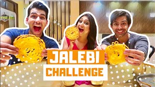 Jalebi Challenge  Rimorav Vlogs [upl. by Wittenburg]