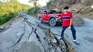 Road Faat Gaya 😳 Very Dangerous [upl. by Col]