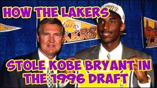 How The Lakers Got 12 Teams to NOT DRAFT Kobe Bryant in 1996 [upl. by Lipinski]