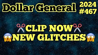 2024467✂️Dollar General Couponing✂️CLIP NOW‼️NEW GLITCHES‼️Must Watch👀👀 [upl. by Ztirf]