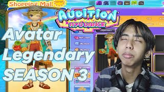 BACTIN AVATAR LEGENDARY SEASON 3  AyoDance  Audition GamePlay INDONESIA [upl. by Htebsil]