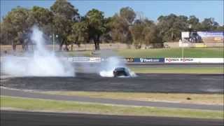 BURNOUT  Barbagallo Raceway Perth [upl. by Bradstreet661]