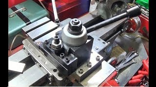 Fitting A Machifit 250100 Piston Toolpost On The Myford ML7 [upl. by Greg]