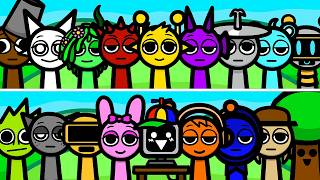 Incredibox Sprunki Pets in Among Us  All Sounds [upl. by Hynes]