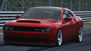 Dodge Demon Sound  Drift  Burnout  Wheeeeee  Accelaration  Assetto Corsa  4K [upl. by Flora]