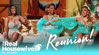 DRAMATIC RHOA Season 15 Reunion Extended Trailer Reactions [upl. by Derag694]