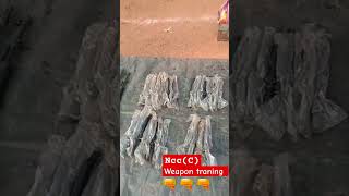 NCC C weapon traning with AK47 gun 🔫🔫🔫❤️❤️youtubeshorts army weapons ncc [upl. by Letty737]