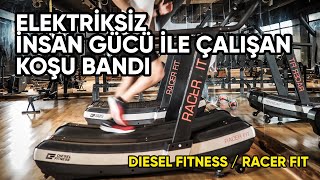 Elektriksiz koşu bandı incelemesi  Diesel Fitness Racer Fit [upl. by Artina308]