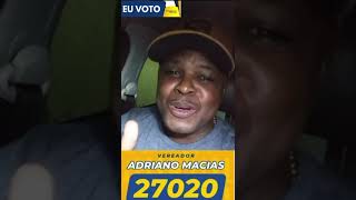 MC Rondinelli apoiando a campanha de Adriano macias o homem dos projetos sociais 27020 [upl. by Sej983]