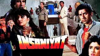 Insaniyat  1994  Amitabh Bachchan  Jaya Prada  Old Full Movie Facts And Important Talks [upl. by Bale]