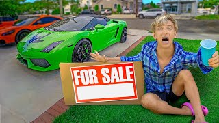 SELLING my LAMBORGHINI SHARERGHINI Carter Sharer Cried [upl. by Eilime678]