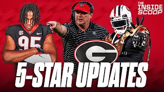 UGA Football TRENDING for 5Star Recruits No 1 Class in Striking Distance [upl. by Stanhope]