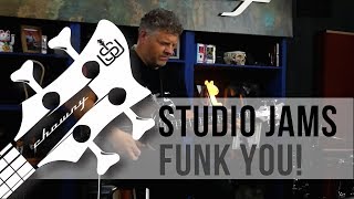 Chowny Studio Jams  Scott Whitley on SWB Pro Funk You [upl. by Dafna]