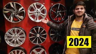 Alloy Rims price in Pakistan 2024  Honda Toyota  Hybrid Car Sports Rims [upl. by Petite]