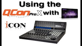 How To Use The QCon ProX With ProTools  YouTube [upl. by Bettine]