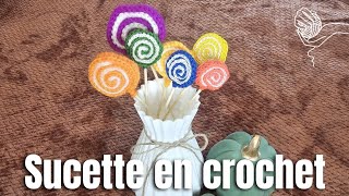 sucette en cochet مصاصة بالكروشي [upl. by Ardith]