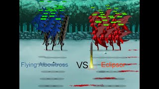 Stick Empires Flying Crossbowman vs Eclipsor [upl. by Jon173]