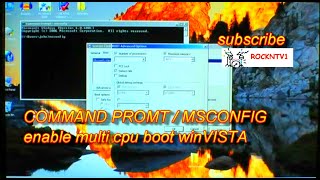 speed up windows tweak msconfig multi cpu boot laptop overclocking [upl. by Ahidam]