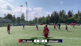 Ilves Cup 2023 Fc Jazz vs Fc Viikingit [upl. by Uttasta]