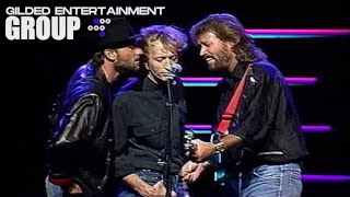 Bee Gees  Three Song Medley LiveHQ [upl. by Euqinommod]