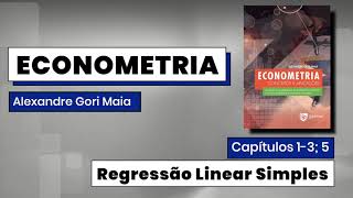 Econometria conceitos e aplicações  Capítulos 13 5  Regressão Linear Simples [upl. by Geri]