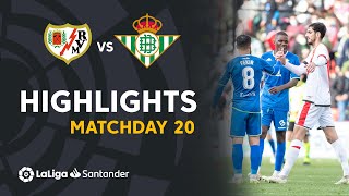 Resumen de Real Betis vs Rayo Vallecano 31 [upl. by Gallard]